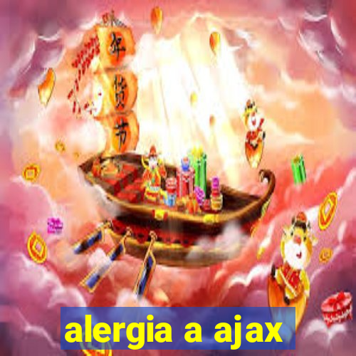 alergia a ajax